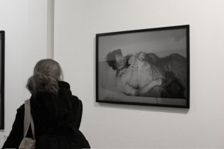 Besucher der Ausstellung, Wuppertal 2011 