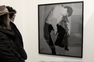 Besucher der Ausstellung, Wuppertal 2011 