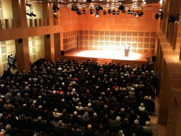 Vernissage, Eröffnungsrede 